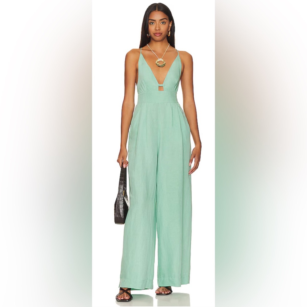 Aqua Free People Jumpsuit